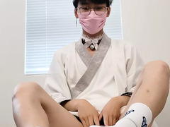 Watch this young chinese gym babe approximately a small flannel get her grasping ass reamed roughly a milky socks frenzy