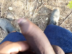 Indian stud penetrates young Indian dude in wild bareback gang-fuck