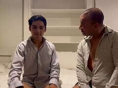 Lucho & Mau: The Bi-curious-Sexual Venture of a Damaged Dude's Try at an Ass-fuck Ejaculation